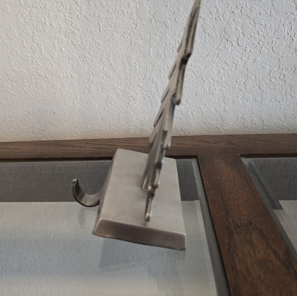 New vintage Crate & Barrel solid iron stocking hook. - Picture 3 of 6